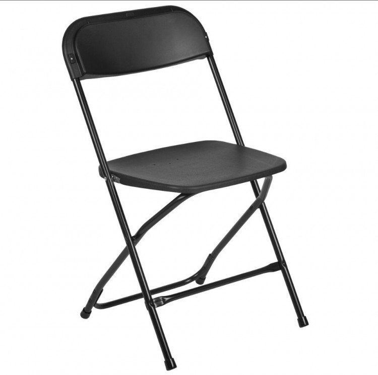 Chair - Black Folding