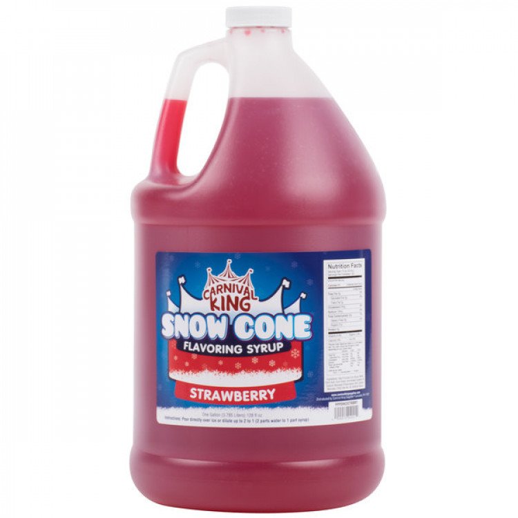 Sno Cone Flavoring Bulk - 1 Gallon